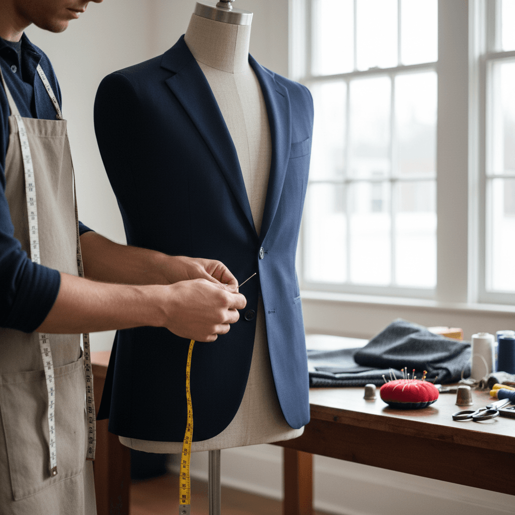 Tailor at work in Toronto